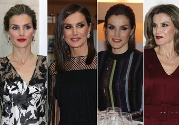 La Reina Letizia en los Premios Cavia: de su maquillaje de ojos ahumados a su vestido de flecos