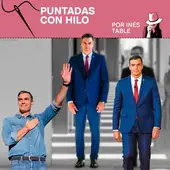El tono de Pedro Sánchez, un híbrido entre el color pitufo, Gargamel y el novio de Barbie