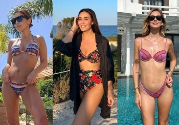 Los bikinis y bañadores más 'trendy' de las famosas en verano