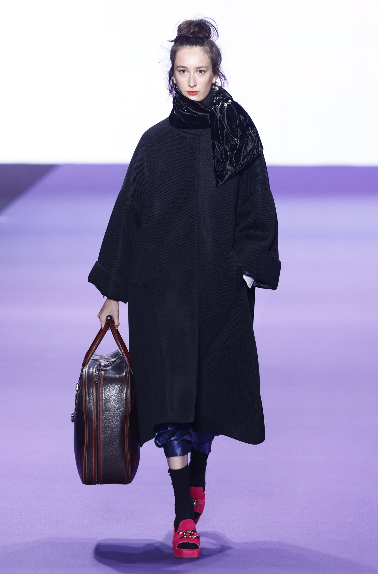 El negro también ha estado muy presente en la colección. 