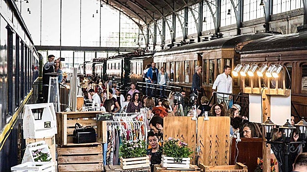 El Museo del Ferrocarril tiene su mercadillo cada mes