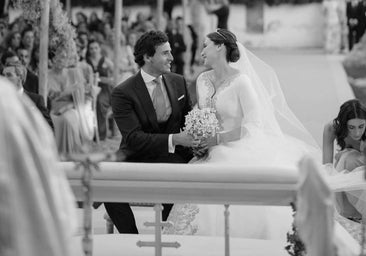 El reclinatorio artesanal de la boda de Tamara Falcó que ella misma diseñó