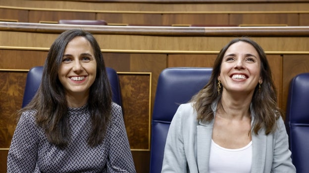 Ione Belarra e Irene Montero