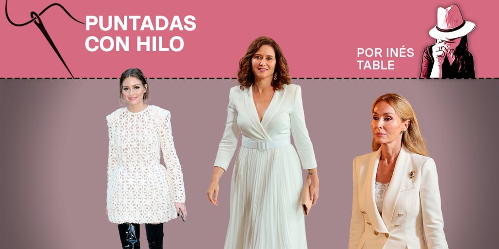 El color de moda vestido por Ayuso da en el blanco y por Yolanda Díaz, necesita mejorar
