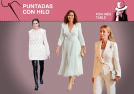 El color de moda vestido por Ayuso da en el blanco y por Yolanda Díaz, necesita mejorar