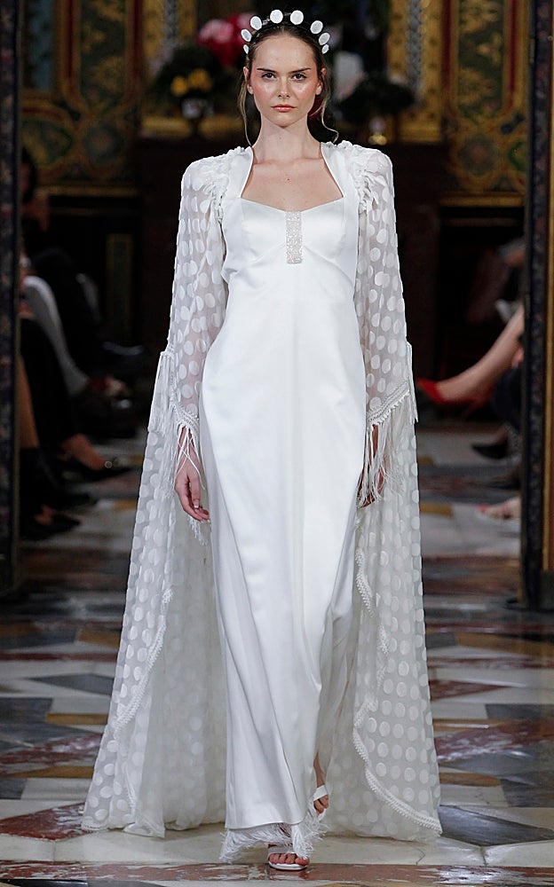 Así se llevan ahora los vestidos de novia