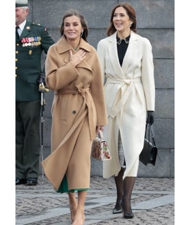 Imagen secundaria 2 - La Reina Letizia y la princesa Mary de Dinamarca