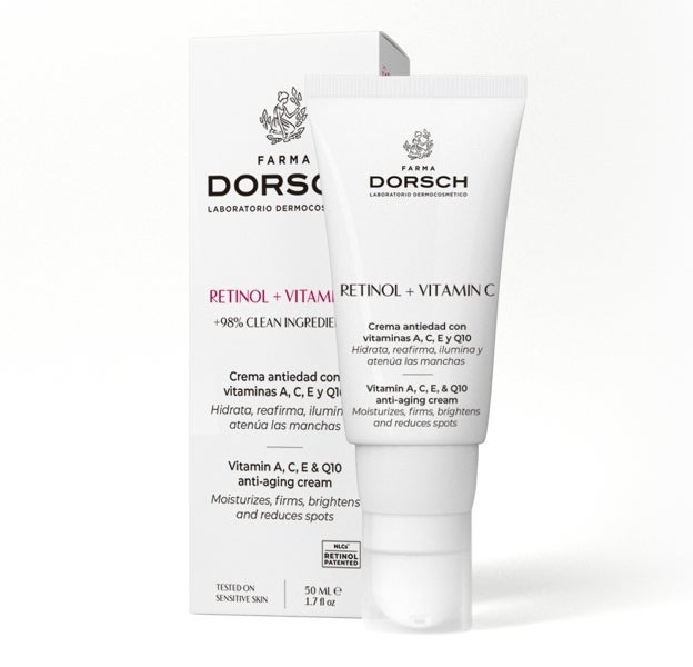 Retinol + Vitamin C de Farma Dorsch.