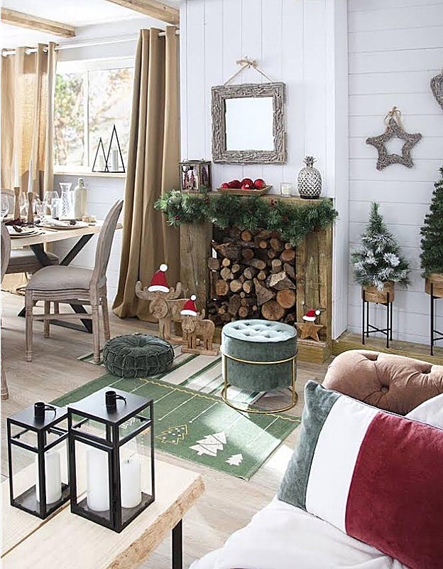 Busca en tiendas de antigüedades y mercados, porque la decoración vintage se lleva esta navidad.