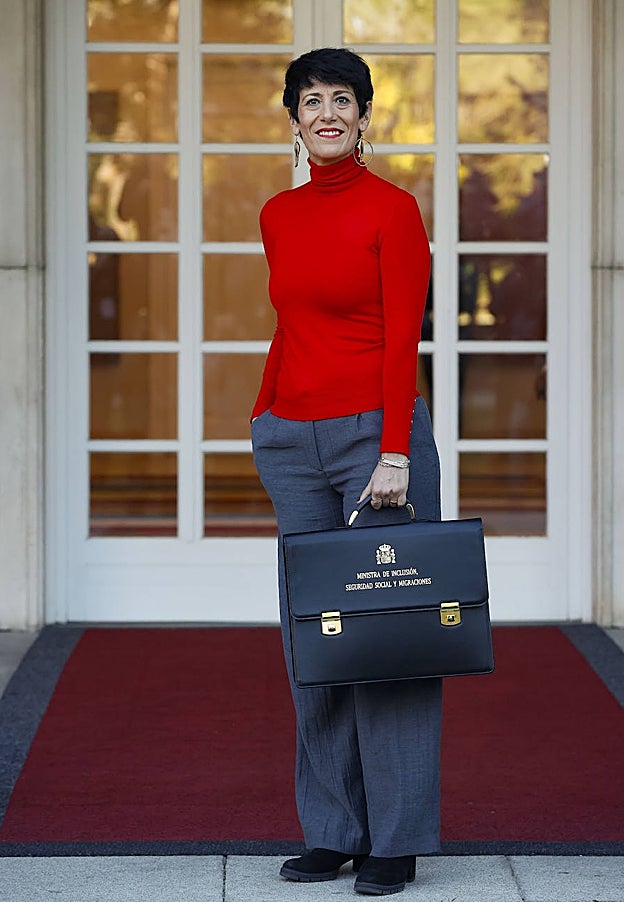 Elma Saiz nueva ministra de Seguridad Social y Migraciones.