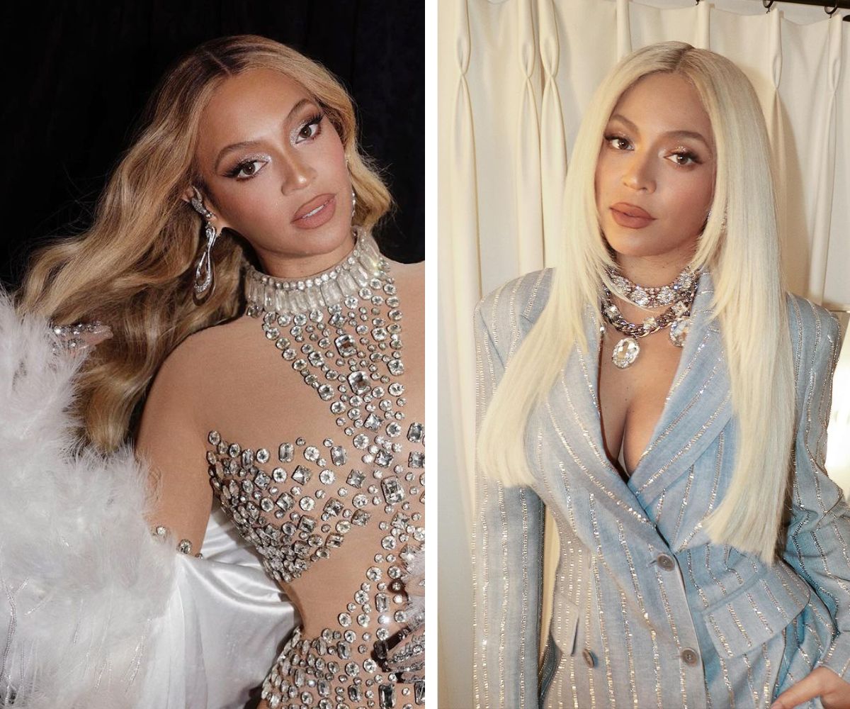 Beyoncé ha apostado también por un cambio de look en 2023. En su caso, ha elegido el tinte, para renovar su cabello. La cantante luce actualmente un rubio platino. 