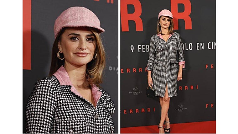 Penélope Cruz en Madrid vestida de Chanel