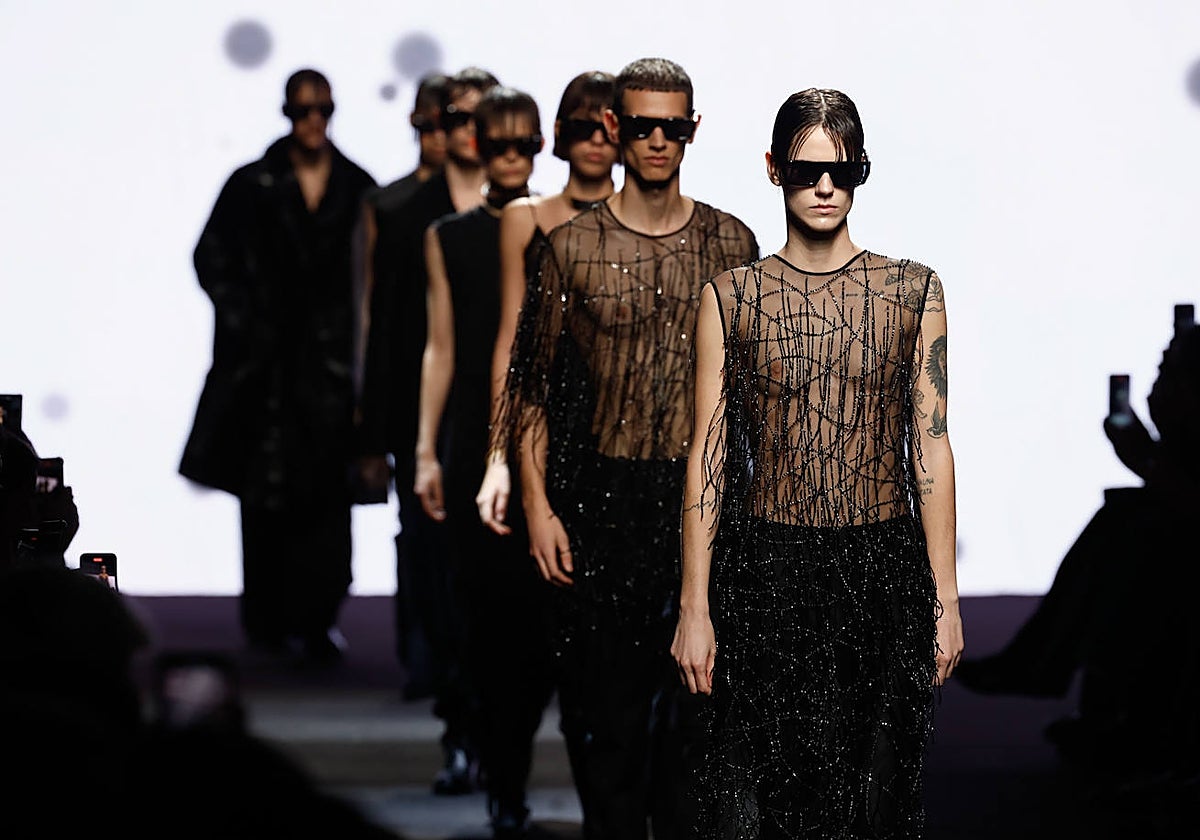 Acromatyx presenta su colección para el próximo otoño/invierno en la MBFWMadrid.