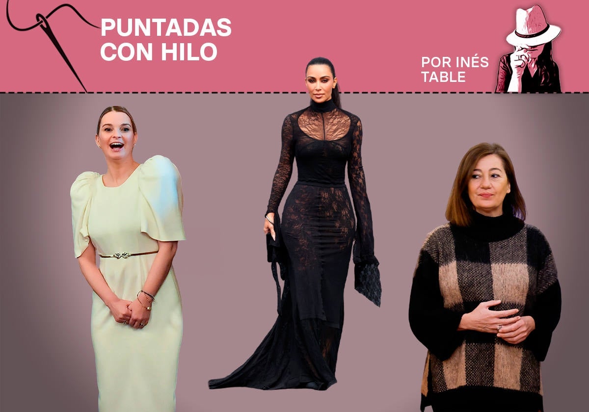 Las mangas jamón, jamón de Marga Prohens, el jersey manta de Armengol y el modelo Morticia Kardashian