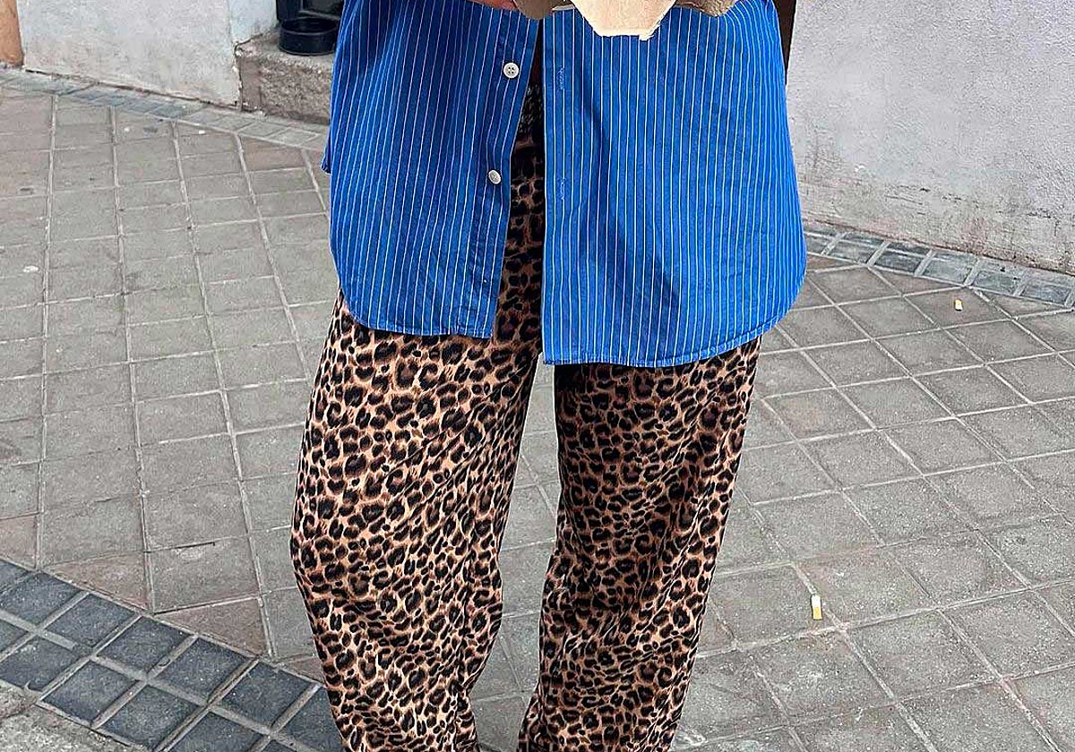 Pantalones de leopardo de Hand Over