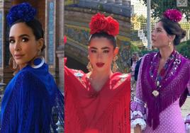 De Rocío Osorno a Lourdes Montes: los trajes de flamenca de las famosas se superan este año