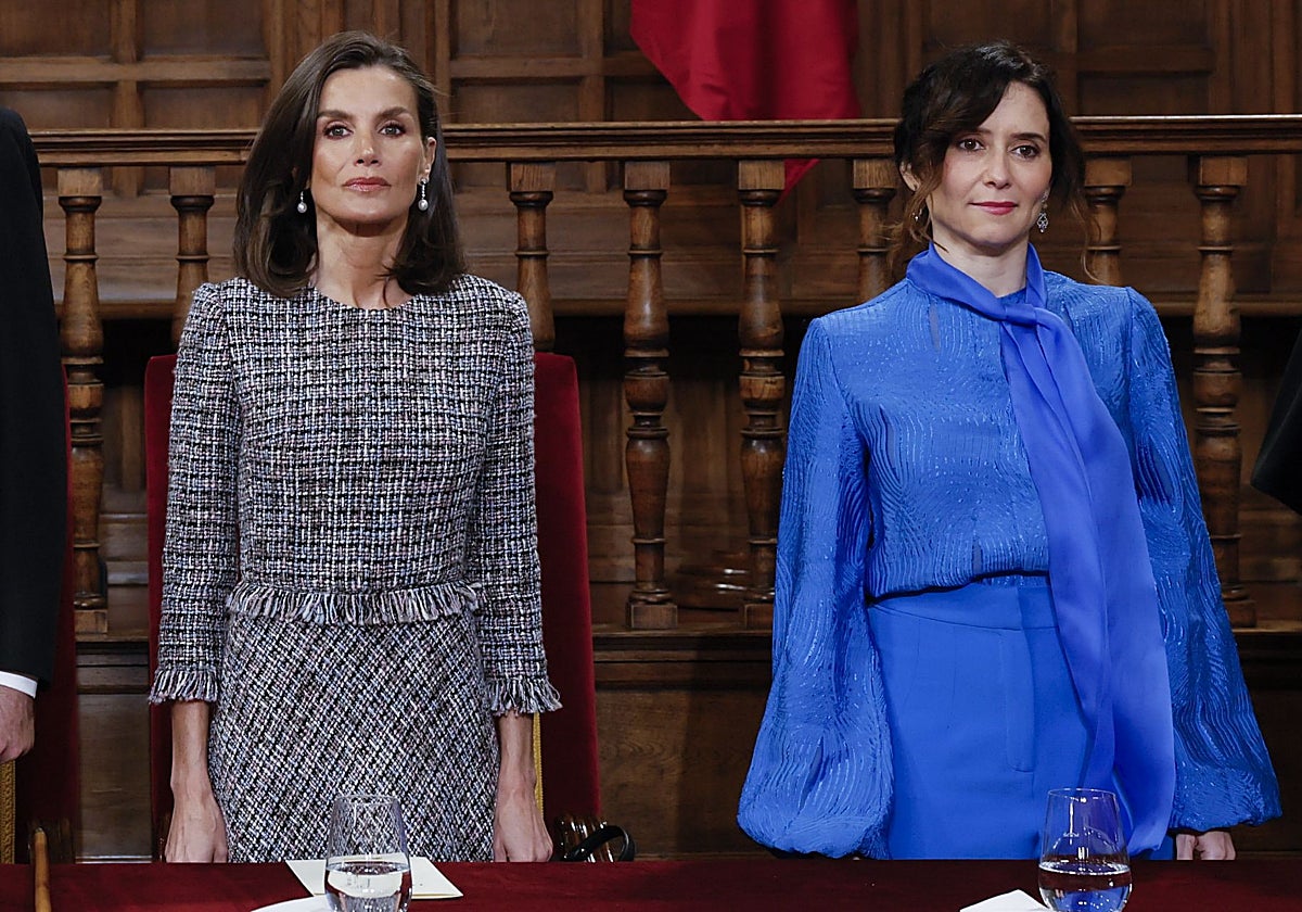 El conjunto de Isabel Díaz Ayuso en los Premios Cervantes ya lo llevó Vicky Martín Berrocal