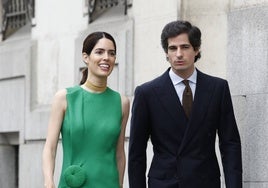 Lluvia de pedidos en España, Japón, México y Estados Unidos del vestido verde que Sofía Palazuelo lució en la boda de Teresa Urquijo y Martínez-Almeida