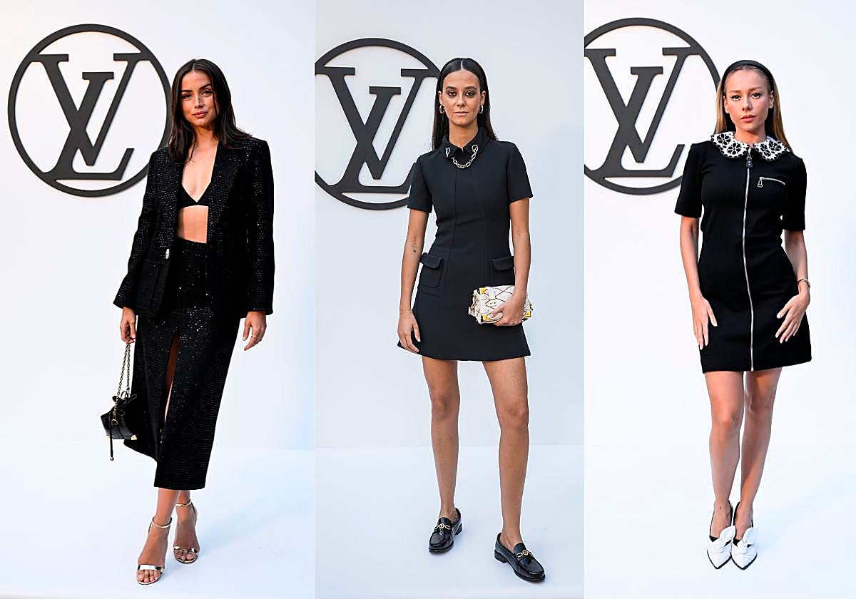 Ana de Armas, Victoria Federica y Ester Expósito fueron algunas de las famosas que no se perdieron el desfile.