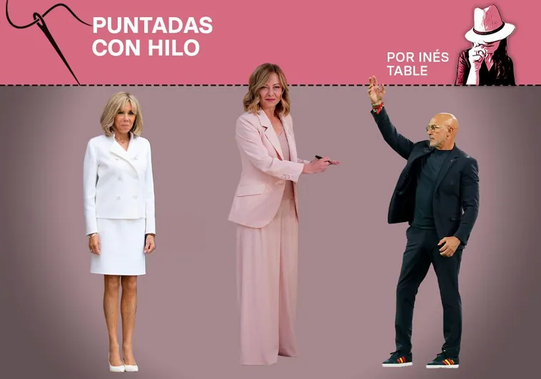 El traje de chaqueta es imperativo, según Meloni, Brigitte Macron, Luis de la Fuente y las invitadas a los desfiles de Alta Costura>