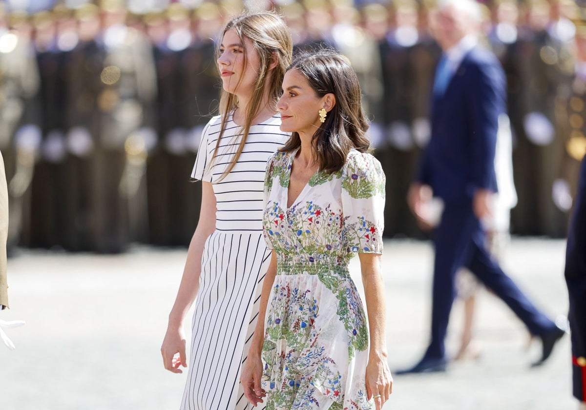 La Reina Letizia y la Infanta Sofía en Zaragoza