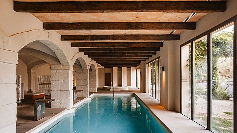 El Wine Spa del Hotel Perelada, en Gerona.