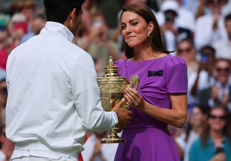 El mensaje tras el vestido con el que Kate Middleton volvió a Wimbledon