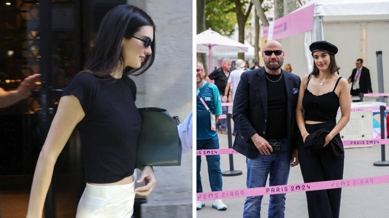 Kendall Jenner, John Travolta y Elle Bleu en París para asistir a los Juegos Olímpicos