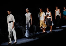 MBFWMadrid primavera/verano 2025: Elio Berhanyer presenta su segunda colección con Sergio Lázaro como director creativo