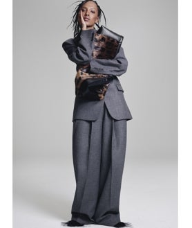 Imagen secundaria 2 - Aires 'boho' en la colección de Maje; desfile de Chloé y el traje 'oversize' de H&M (288€)