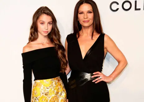 Secondary image 1 - Catherine-Zeta Jones attends the Carys Douglas company at the fashion shows in New York.