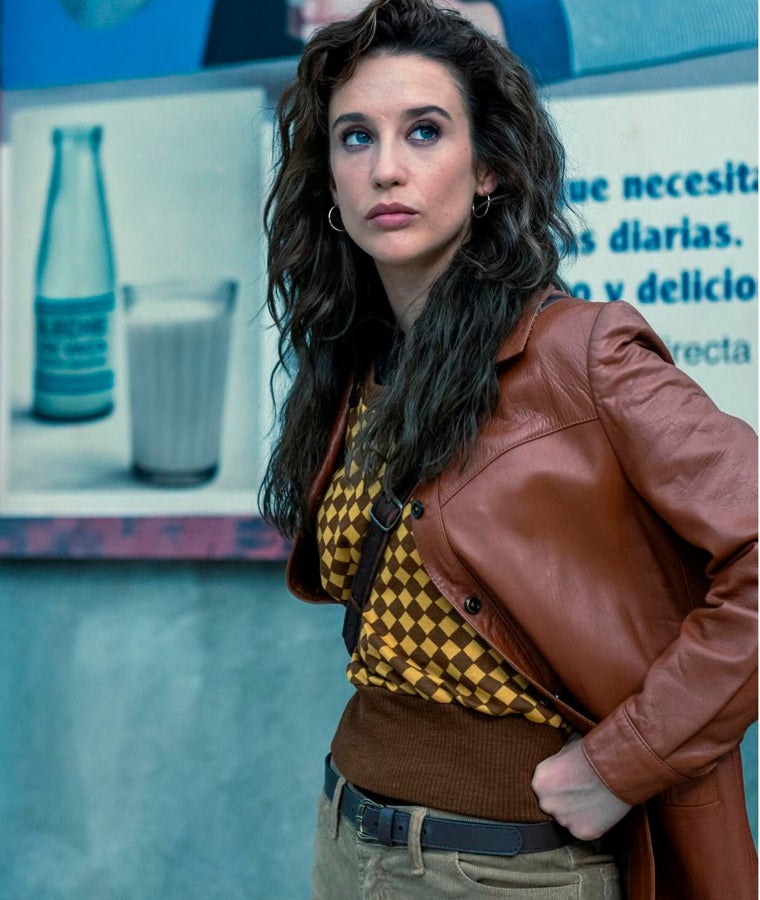 María Pedraza interpretando a Maider Garmendia en la nueva serie de Netflix.