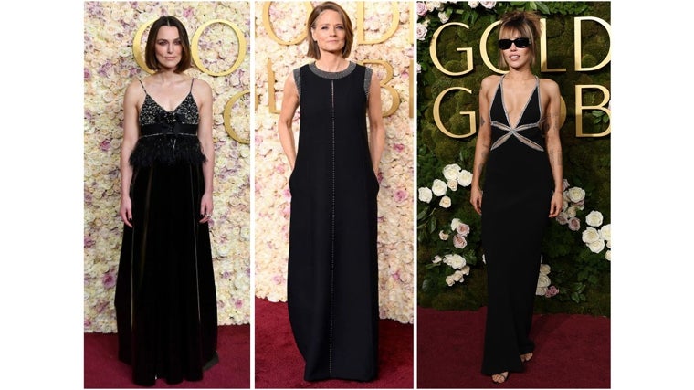 Keira Knightley viste de Chanel, Jodie Foster, de Dior y Miley Cyrus de Celine