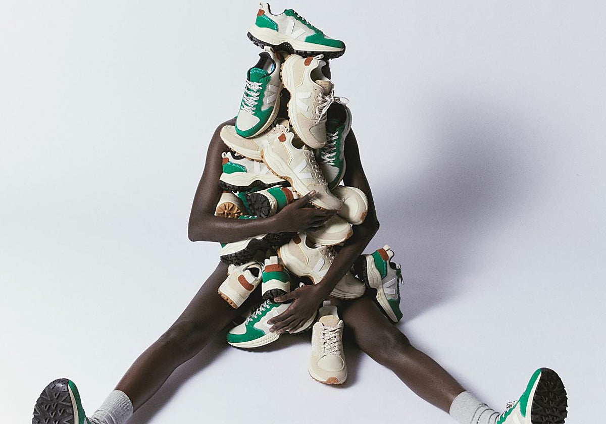 Zapatillas de la colaboración de Veja y Bimba y Lola