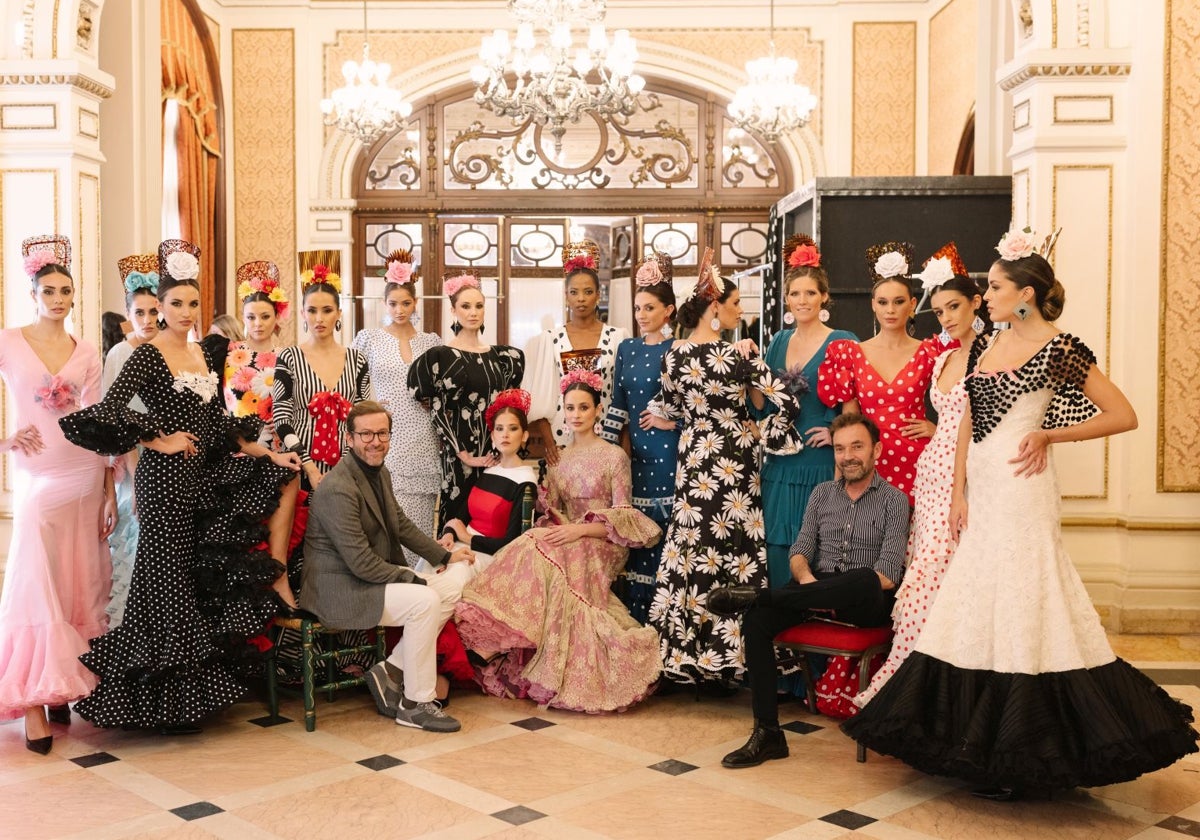 Durante la última edición de la pasarela We Love Flamenco celebrada en Sevilla