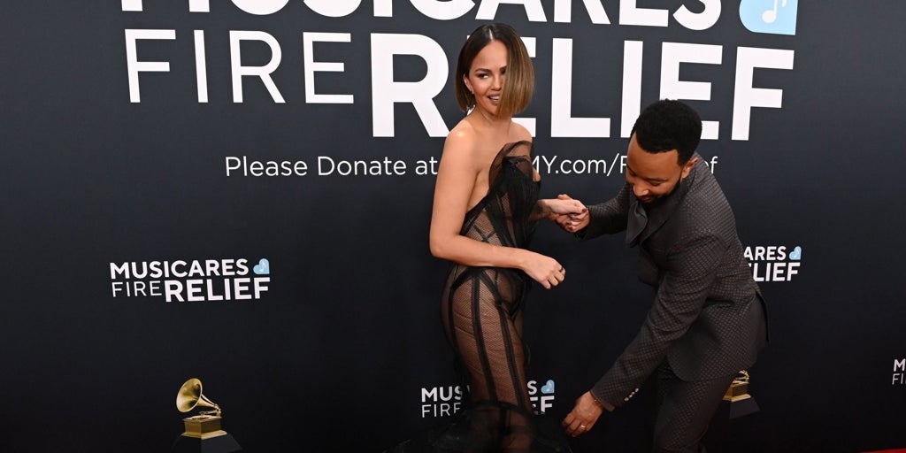 El de bianca censori y otros desnudos de la alfombra roja de los grammy 2025