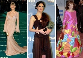 Los vestidos que han hecho historia sobre la alfombra roja de los Premios Goya