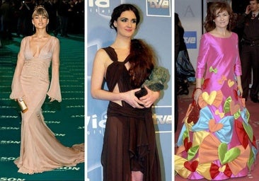Los vestidos que han hecho historia sobre la alfombra roja de los Premios Goya