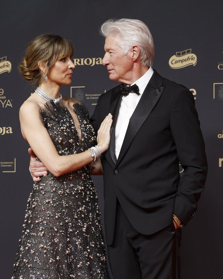 Los más elegantes, Richard Gere y Alejandra Silva en los Goya 2025