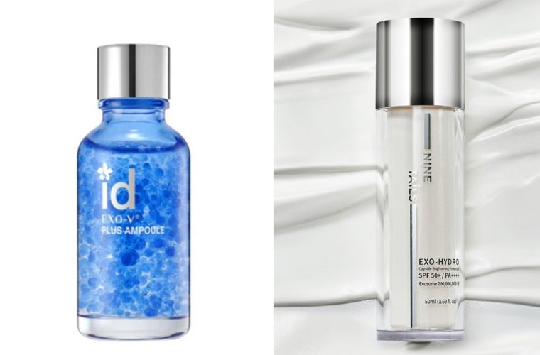 Real After Care Exoplus Ampoule de ID Pla Cosmetics (44,90 €, en Planet Skin) y la crema Exo-Hybrid Capsule Brightening Protector (39,90 €, en Planet Skin).