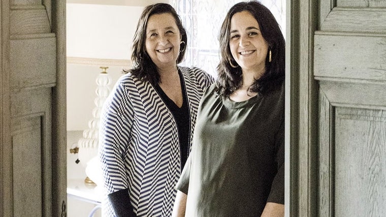 Susana Beltrán y su hija Elena Ayuso.