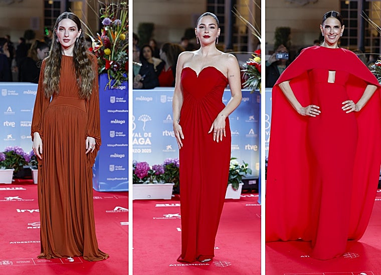 María valverde viste un Zimmermann, Andrea Duro luce un modelo de Redondo Brand y Nuria Fergó, un Tot-Hom.