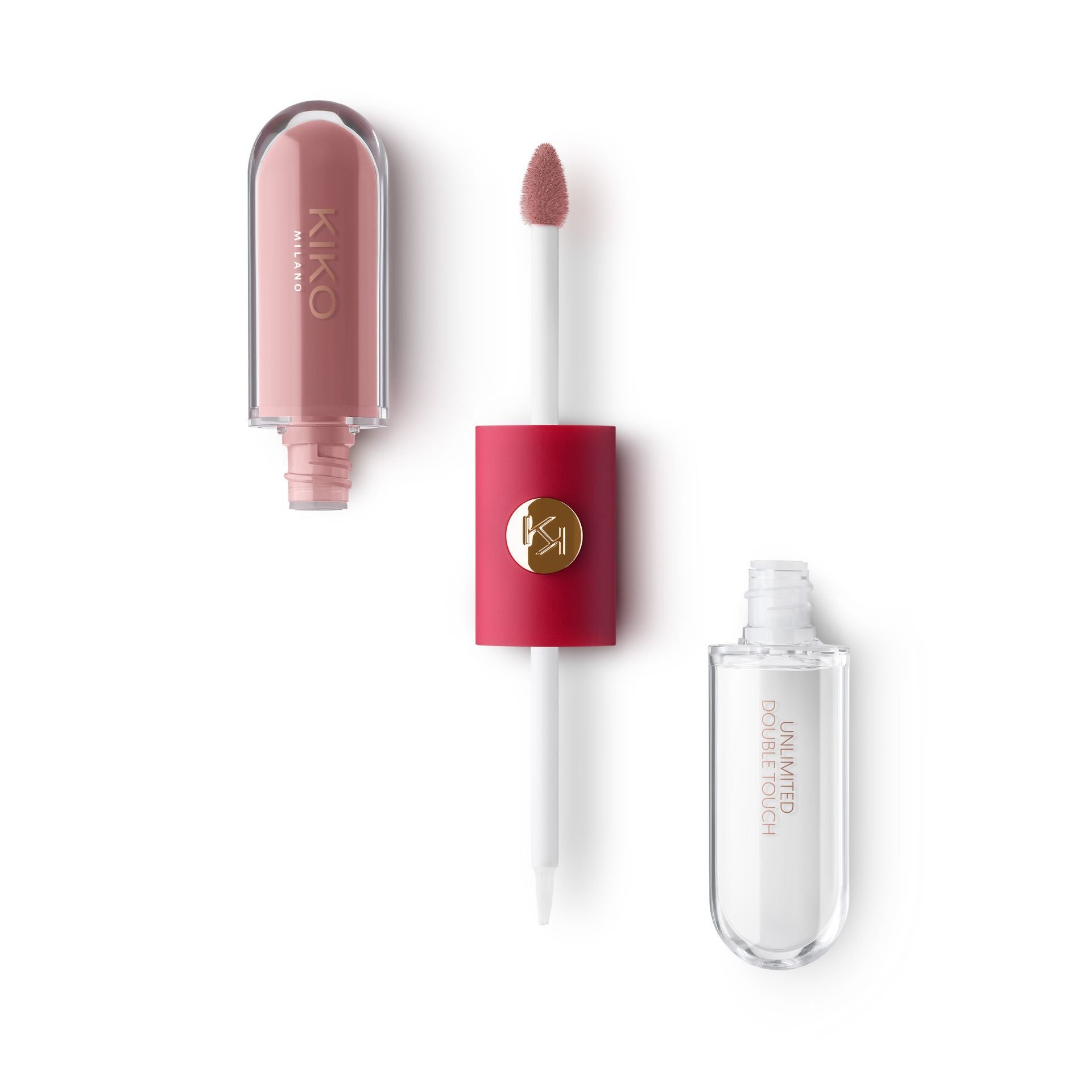 Emma Roberts x Kiko Milano Unlimited Double Touch (14,99 €). El icónico gloss de Kiko, en una edición limitada dedicada a la actriz y embajadora de la marca, Emma Roberts. Ofrece hasta 16 horas de duración, en una fórmula que no transfiere y que es modulable para que puedas maquillar los labios según tus gustos. Esta primavera ofrece nuevas tonalidades, desde los colores naturales, hasta el rojo más intenso.
