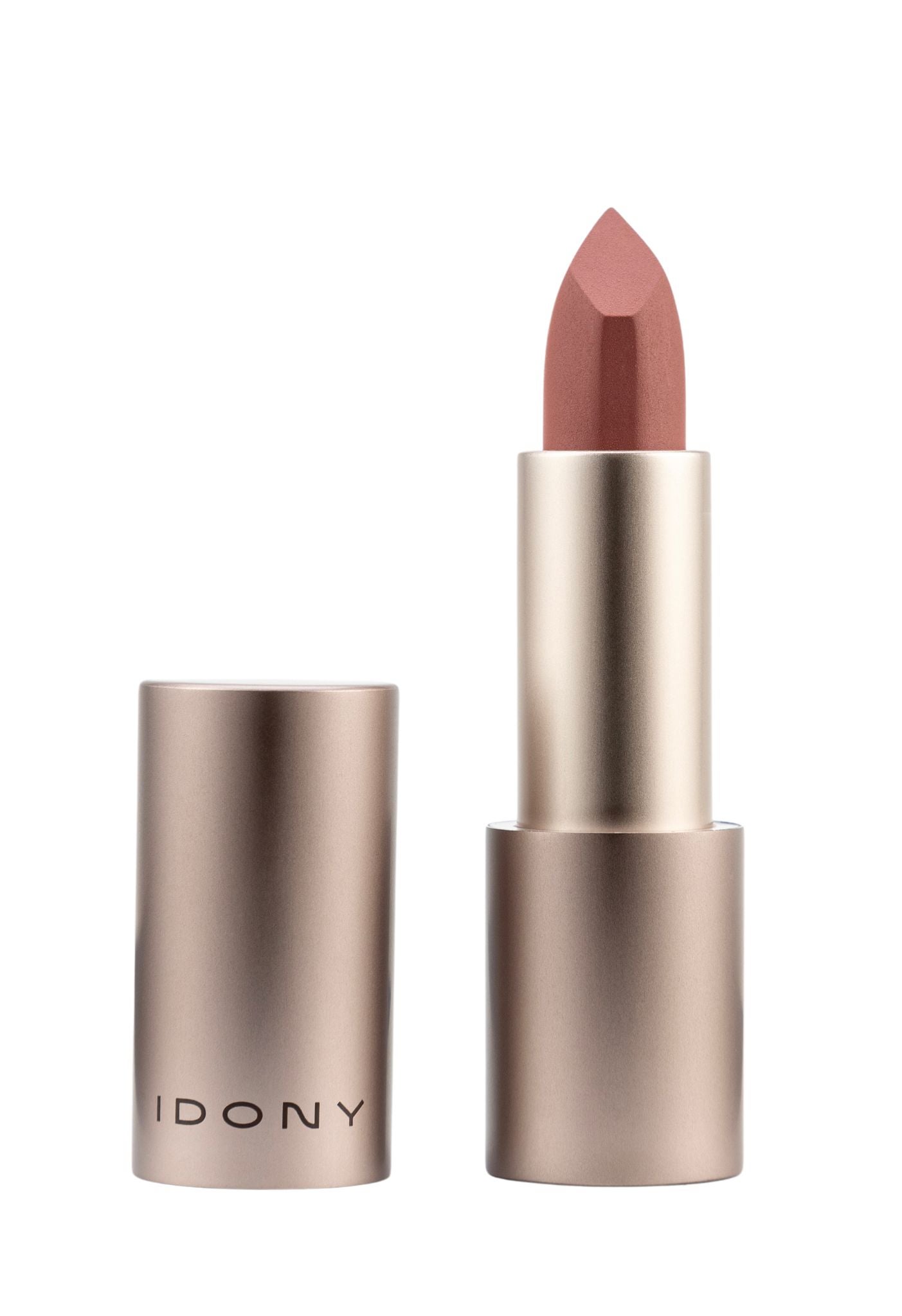 Lip Grace Lipstick de Idony (23 €). Un pintalabios con fórmula cremosa y acabado semi-mate que asegura una alta pigmentación durante horas. Cargado de ingredientes nutritivos, además cuenta con un packaging reciclable y recargable. Disponible en 4 tonos. 