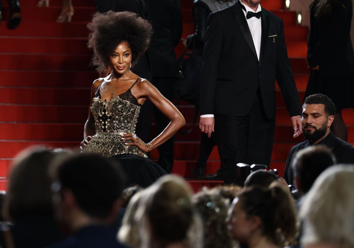 Naomi Campbell en Cannes