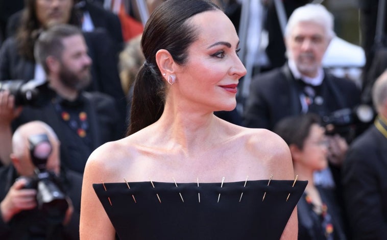 Imagen principal - La actriz Ana Milán en Cannes