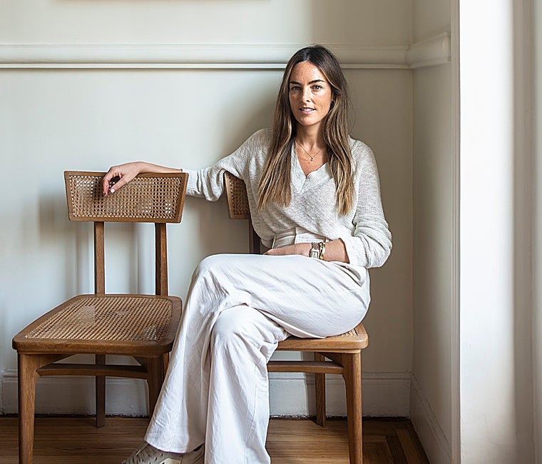 La interiorista madrileña María Santos