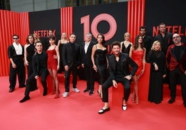 De Georgina a Úrsula Corberó: Lo mejor de la alfombra roja de la gran fiesta de Netflix en Madrid