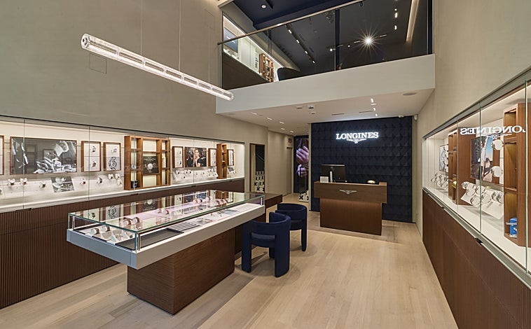 Imagen principal - La nueva boutique de Longines en Madrid