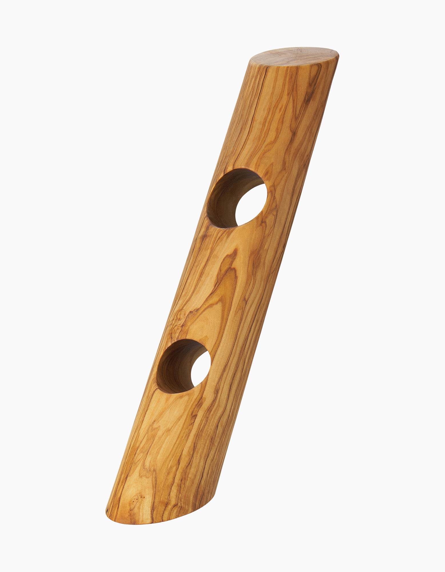 Portabotellas Yaya de Greymint (160 €). Está elaborado con madera de olivo de origen sostenible.